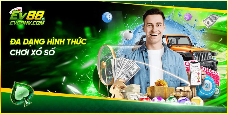 Đa dạng hình thức chơi xổ số 